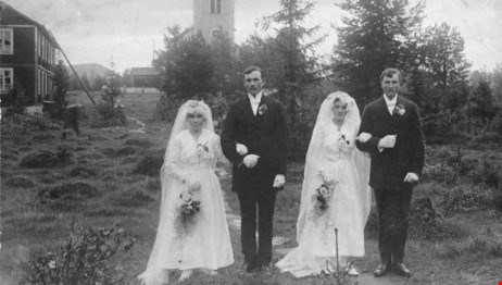 Dubbelbröllop i Stensele
