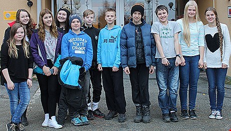 Elever från Röbroskolan
