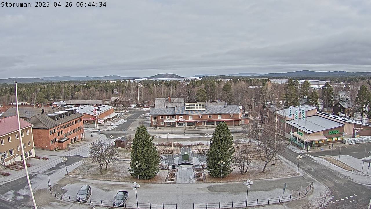 Webbkamera - Torget i Storuman