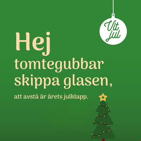 Bild om att inte dricka alkohol