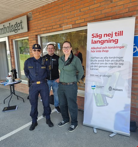 Kampanj utanför Systembolaget