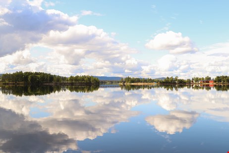 Utsiktsbild över sjön Uman
