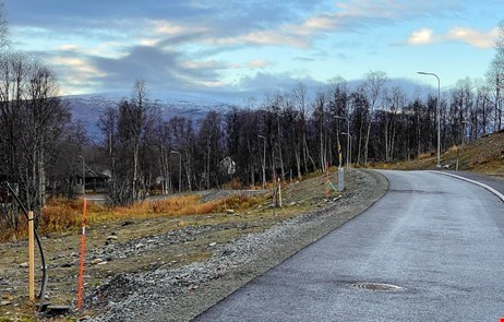 Bild från Ackjaspåret i Hemavan.