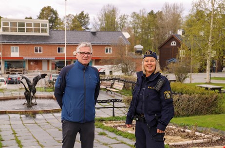 Lars-Erik Klason och Petra Boman