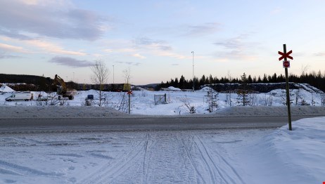 Skoterkorsning väg E45