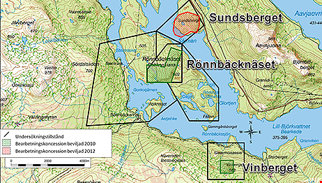 Rönnbäcken karta