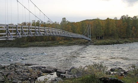 Hängbron över Tärnaån