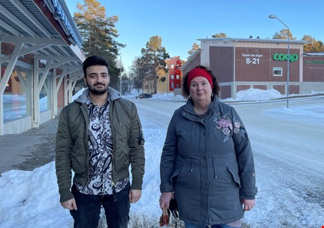 Kicki Fredriksson och Firooz Isaqzahi. 