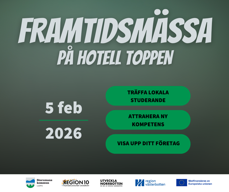 Snart dags för framtidsmässa!