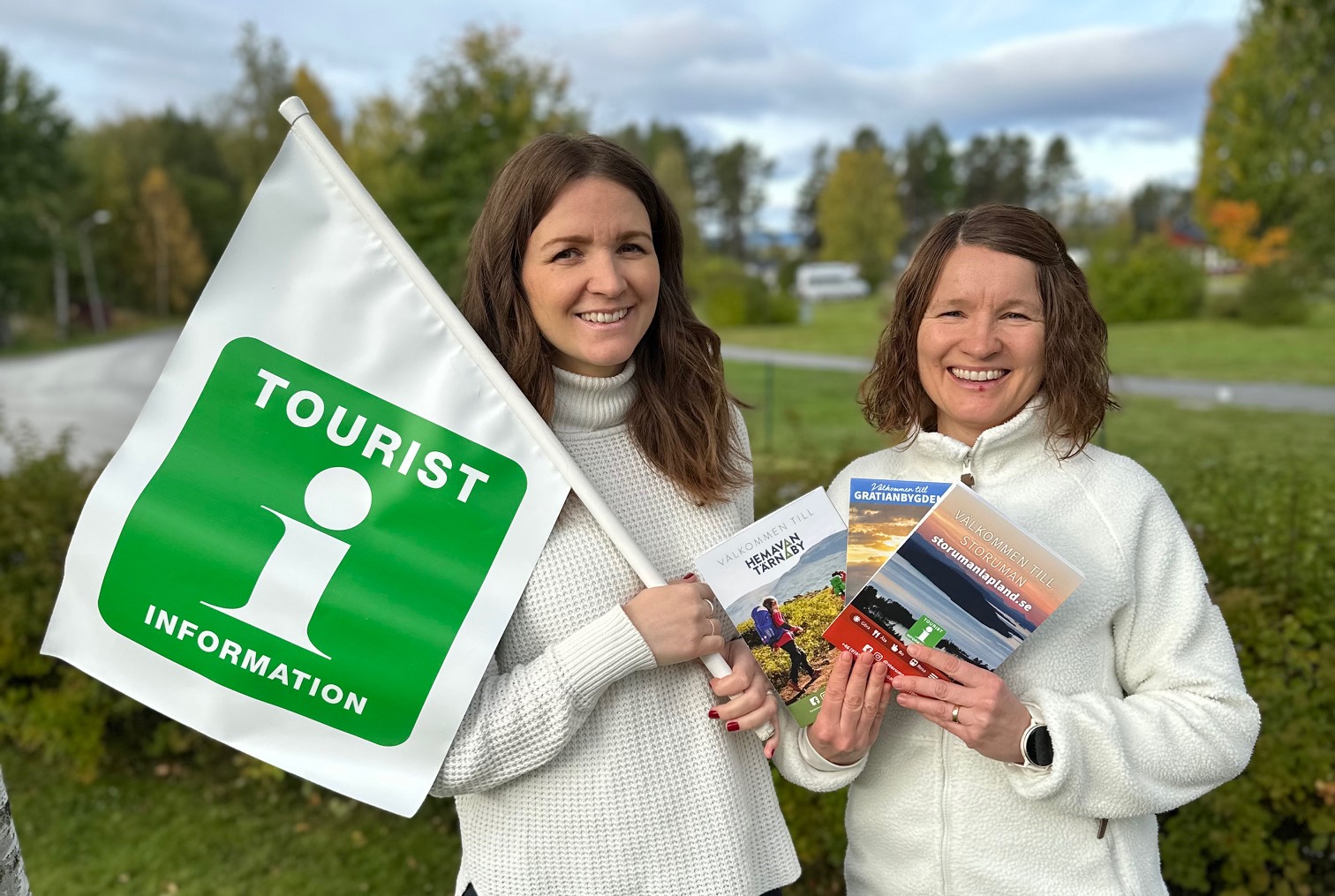 Gina Gustafsson och Tina Kerro