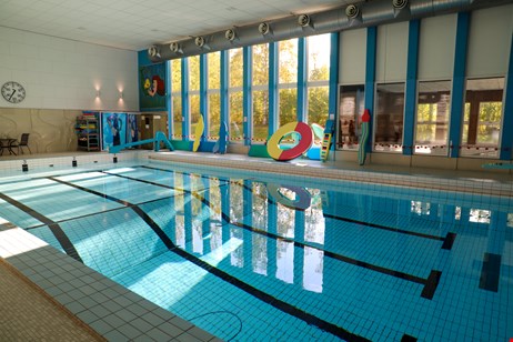 Bild från simhallen