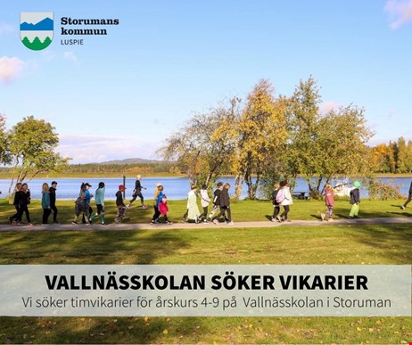 Vallnässkolan söker vikarier