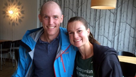 Björn Ferry och Heidi Andersson