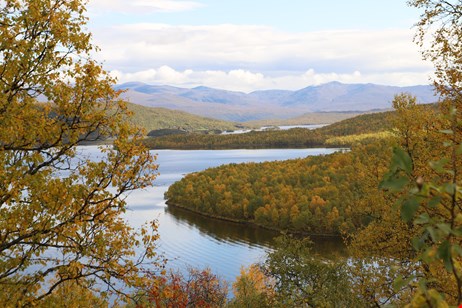 Utsiktsbild från Hemavan