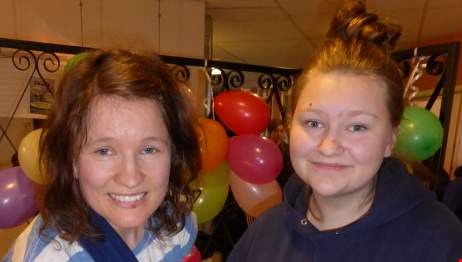 Tina Kerro och Clara Sandberg